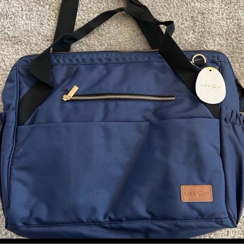 Blue Men's Bag